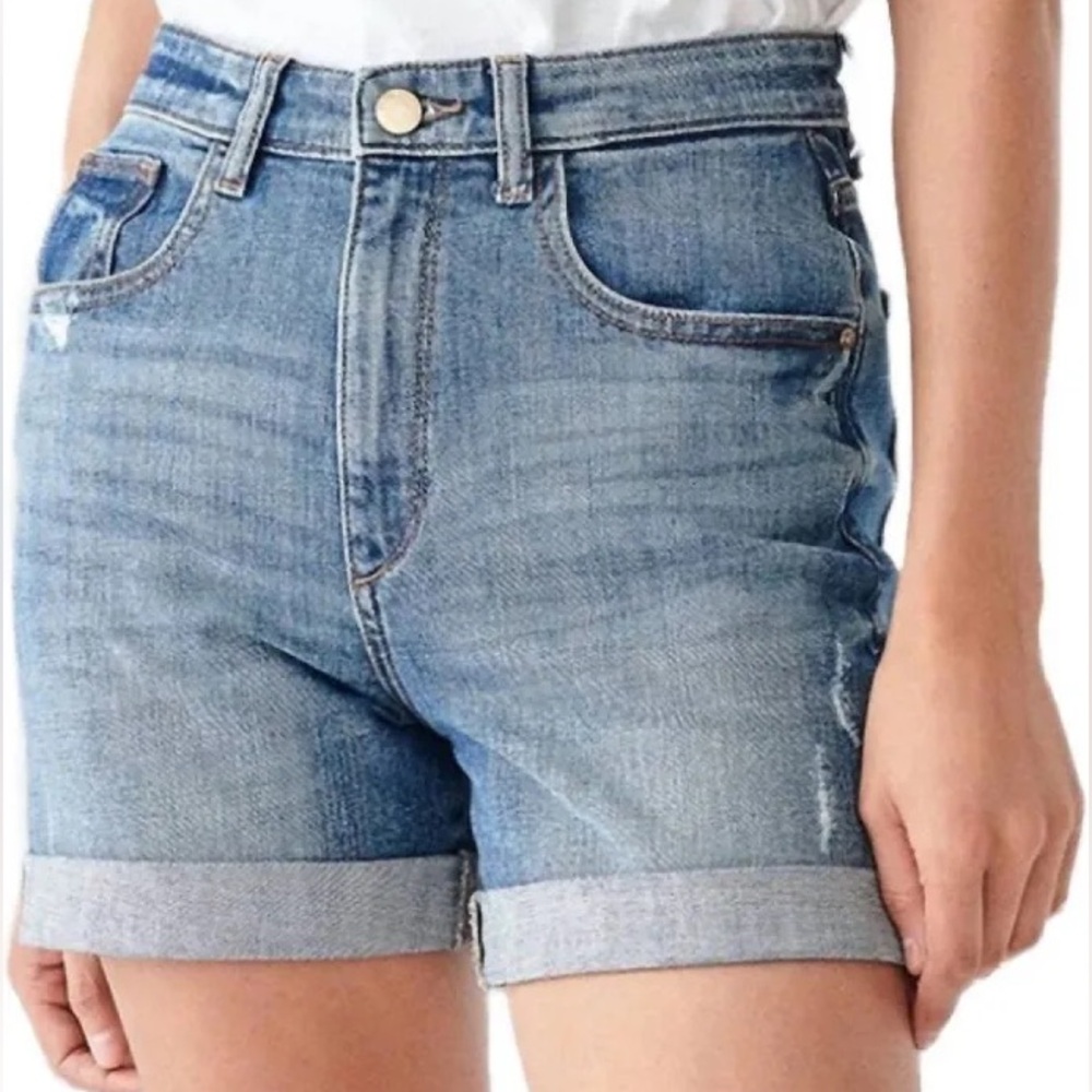 DL1961 Cecilia Classic High Rise Short 26/ Lambert